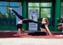 Łazarski dzień sportu acro joga DanceUp Kama Nienaltowska